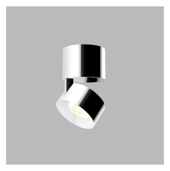 LED2 11508355 KLIP ON stropní bodové nastavitelné sklopné svítidlo 11W / 770lm 3000K chrom