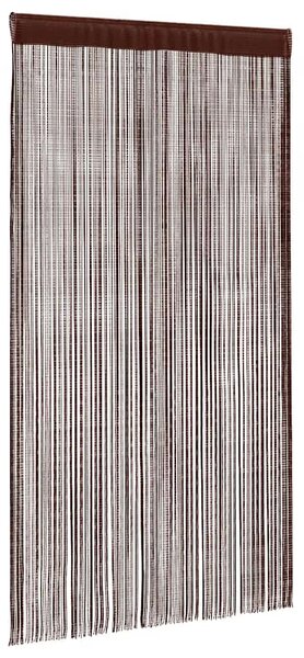 Provázkové záclony, 2 ks, 140x250 cm, hnědá 132411