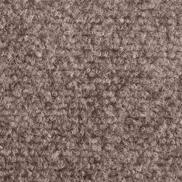 Schodové rohože samolepicí 5 ks 65 x 21 x 4 cm světle hnědé s obdélníkovým okrajem 149722