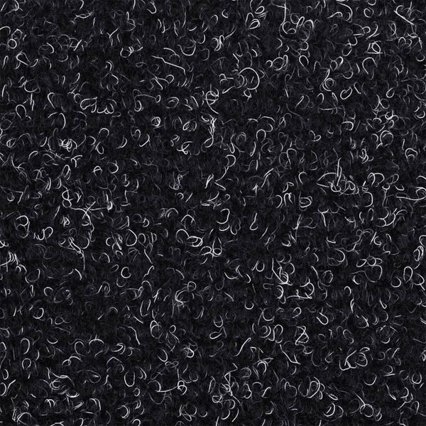 Schodové rohože samolepicí 15 ks 56 x 17 x 3 cm černé, půlkulaté 132692