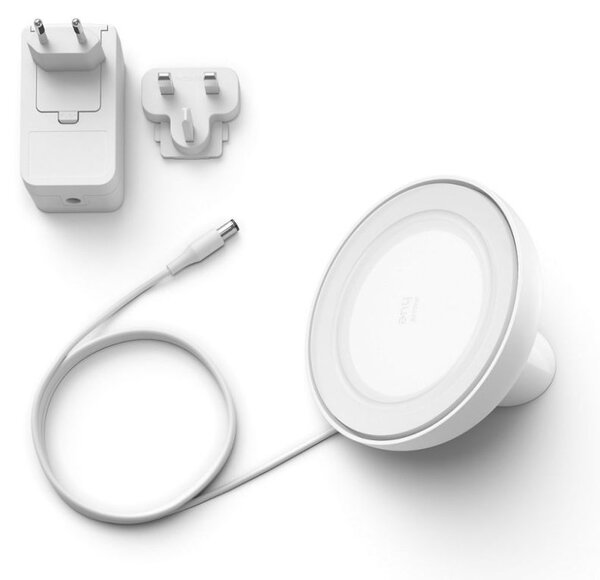 Philips HUE Bloom Gen4 EU / UK dekorační stolní LED svítilna 7.1W / 500lm 2000-6500K bílá Bluetooth