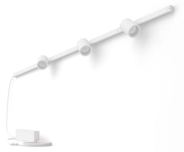 8719514407862 Philips Hue White and Color Ambiance Perifo LED nástěnné svítidlo bodové - souprava 15,6W/3x490lm 2000-6500K+RGB bílé