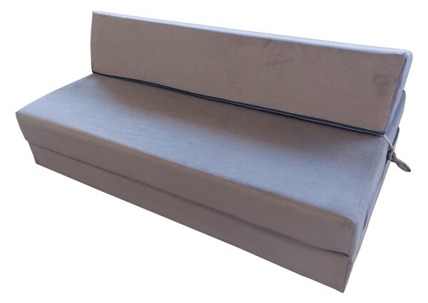 Skládací matrace BEDDIO 120x200 - tmavě šedá