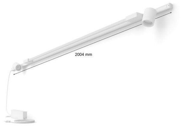 8719514407909 Philips Hue White and Color Ambiance Perifo LED nástěnné svítidlo bodové - souprava s Gradient trubicí 39,9W/2x490lm,1x1820lm 2000-6500K+RGB bílé