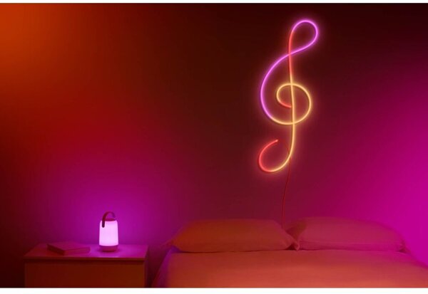 Philips Wiz Colors 8720169072510 neon flex strip LED pás 3000mm LED 24W/150lm 2700-5000K+RGB bílá Type-C