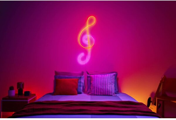 Philips Wiz Colors 8720169072510 neon flex strip LED pás 3000mm LED 24W/150lm 2700-5000K+RGB bílá Type-C