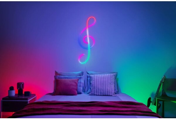 Philips Wiz Colors 8720169072510 neon flex strip LED pás 3000mm LED 24W/150lm 2700-5000K+RGB bílá Type-C