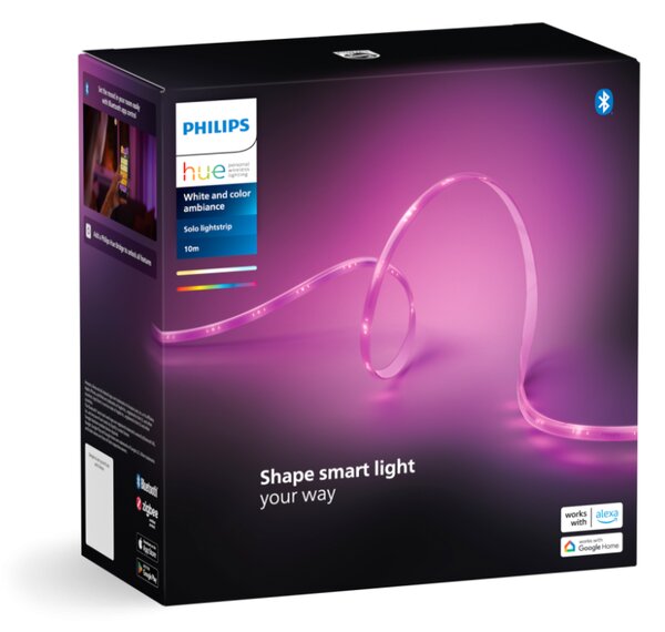 Philips Hue White and color ambiance 8720169326750 Solo Lightstrips LED pás 10m 20W/1700lm 2000-6500K+RGB bílá