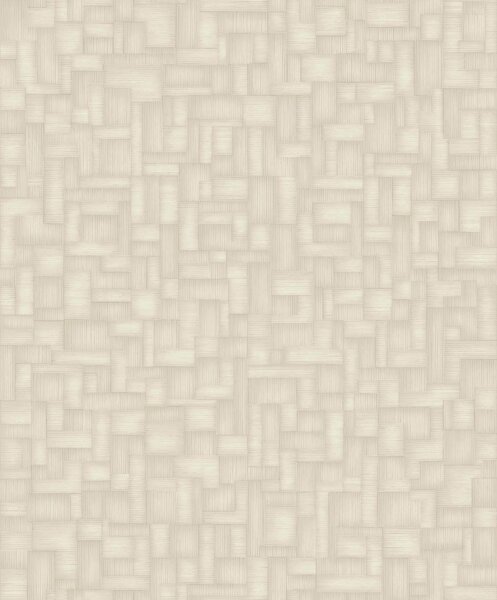 Geometrická vliesová tapeta na zeď, krémová, A85203, Structured Walls, Grandeco