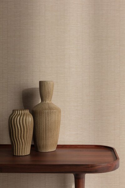 Vliesová tapeta na zeď, béžová, imitace rohože, A80301, Structured Walls, Grandeco