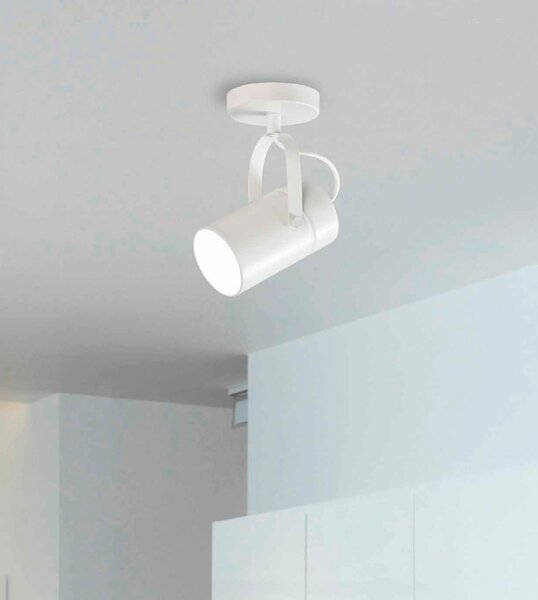Mantra 6016 Aruba stropní spotové svítidlo 1xE27, stříbrná, průměr 9,5cm