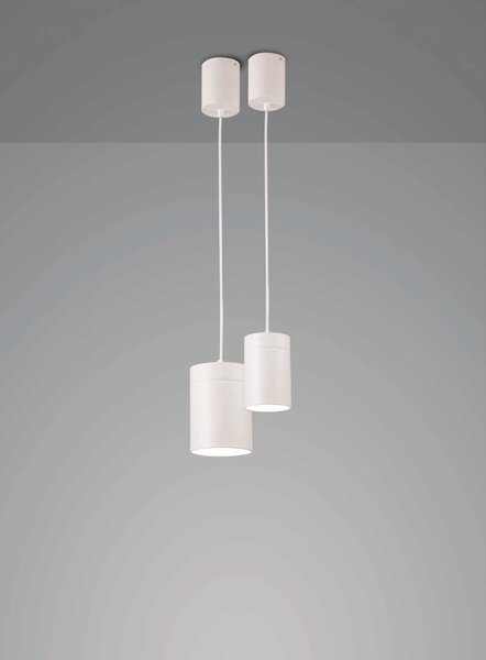 Mantra 5622 Aruba, závěsné svítidlo 1xE27, matná bílá, průměr 12cm