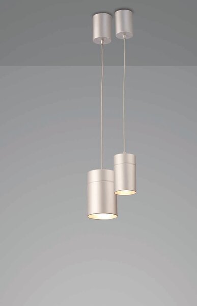 Mantra 5624 Aruba, závěsné svítidlo 1xE27, stříbrná, průměr 12cm