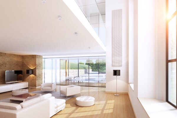 Mantra 6832 Gower, stropní svítidlo LED 7W 4000K, pískově bílá, průměr 7,9cm