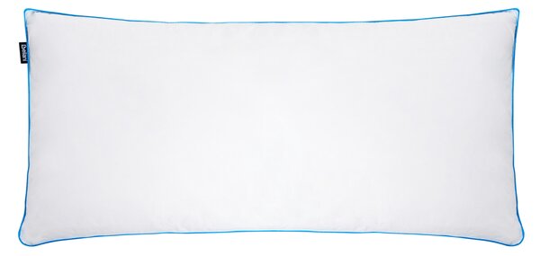 Polštář ANETO Nízká Kachní peří a chmýří 40 x 80 cm Bílá