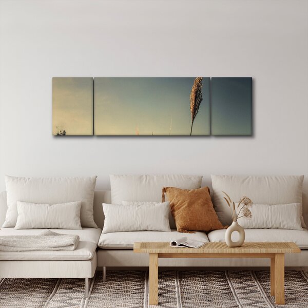 Obraz s trávou (170x50 cm)