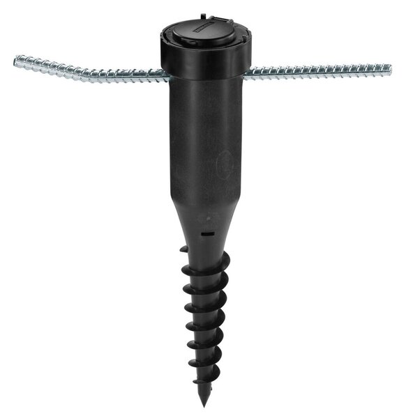 Ukotvovací držák s centrujícím mechanismem pro sušáky na prádlo LINOMATIC LEIFHEIT 85607