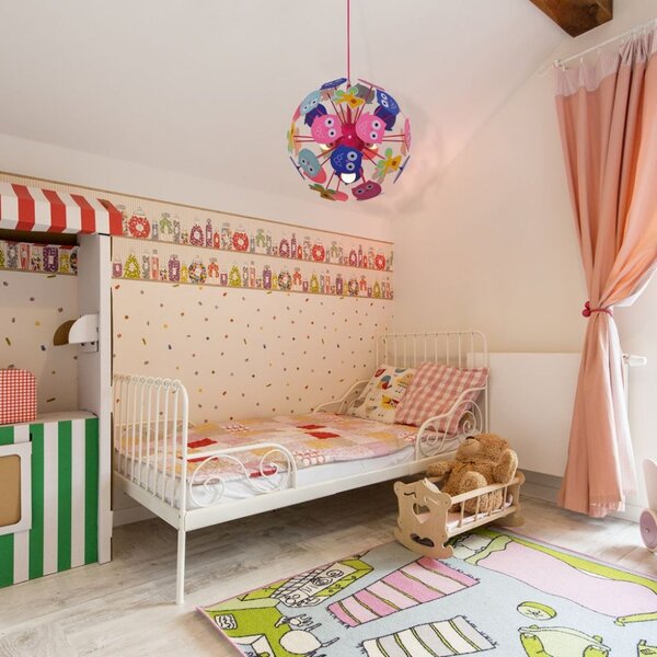 Rabalux 6390 Birdy závěsné svítidlo 420mm 3xE14 3x40W IP20 vícebarevná
