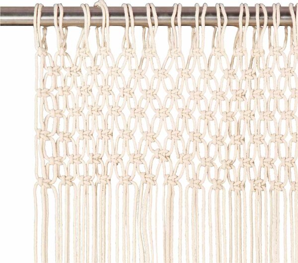 Macrame závěs 140 x 240 cm bavlna 133874