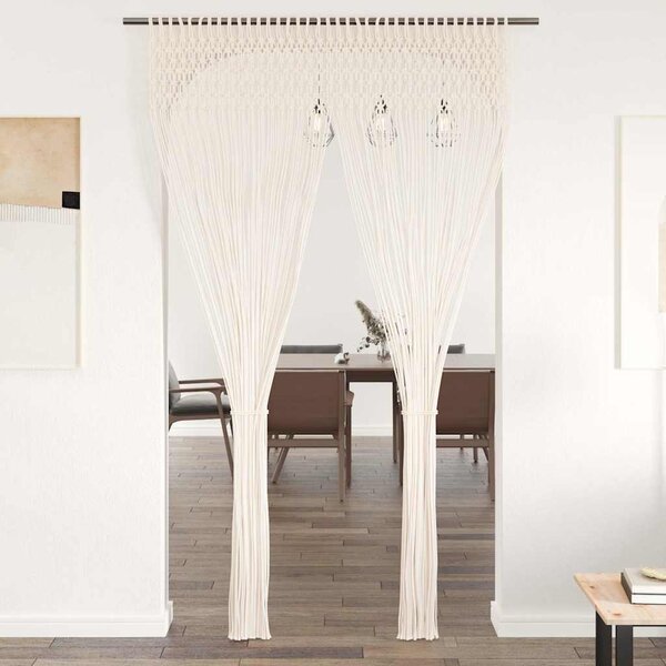 Macrame závěs 140 x 240 cm bavlna 133874