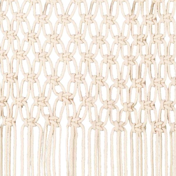 Macrame závěs 140 x 240 cm bavlna 133874