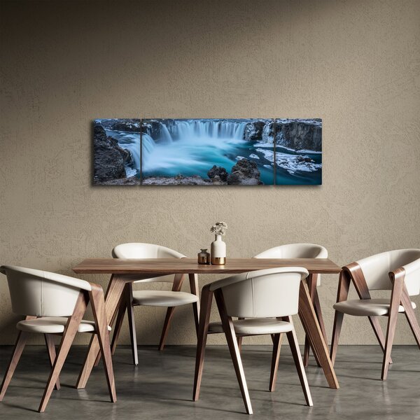 Obraz - Výhled na vodopády (170x50 cm)