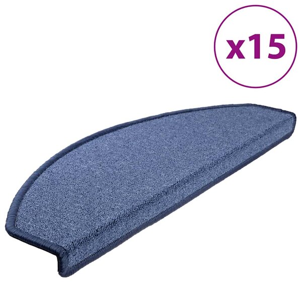 15 ks Nášlapy na schody modré 65 x 24 x 4 cm 133891