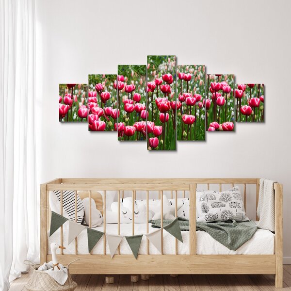 Obraz tulipánů (210x100 cm)