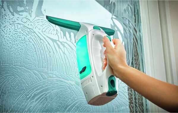 LEIFHEIT 51003 Window Cleaner vysavač na okna s mopem a tyčí 43 cm