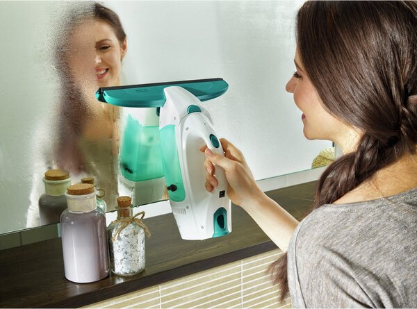 LEIFHEIT 51003 Window Cleaner vysavač na okna s mopem a tyčí 43 cm