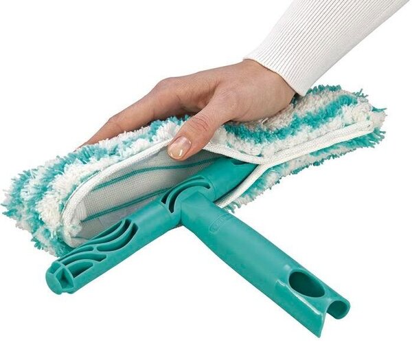 LEIFHEIT 51003 Window Cleaner vysavač na okna s mopem a tyčí 43 cm