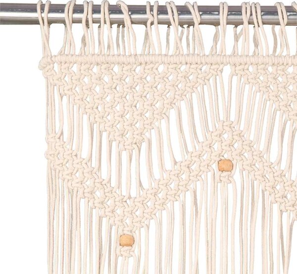 Macrame závěs 140 x 240 cm bavlna 133908