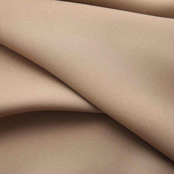 Zatemňovací závěsy s háčky 2 ks taupe 140 x 245 cm 134440