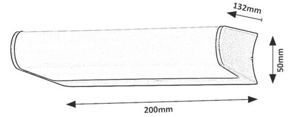 Rabalux 7134 Trogir venkovní nástěnné svítidlo LED 6,5W 590lm 4000K IP44 antracit