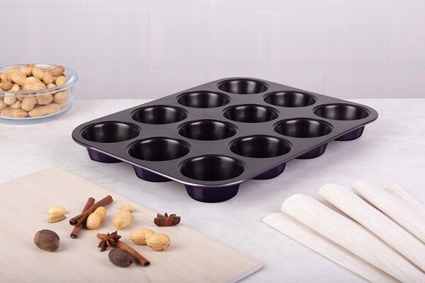 Forma na muffiny Berlinger Haus 26,5 x 36 cm, průměr 3 cm