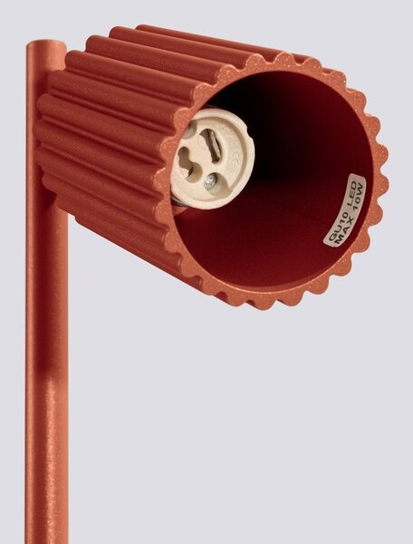 Stolní lampa v cihlové barvě (výška 43 cm) Gleam – Sollux