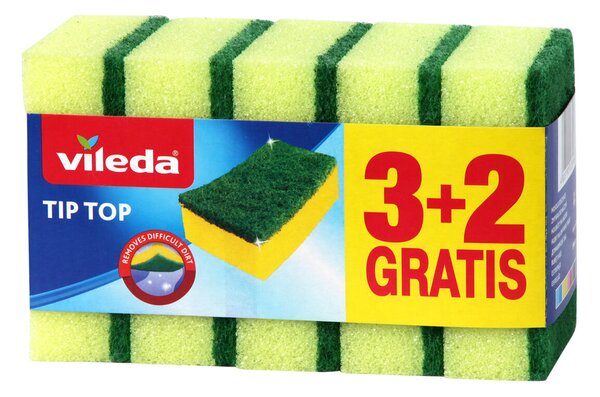 Style Tip Top houbička 3+2ks Vileda 173845