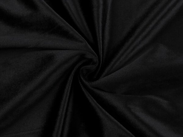 Samet velvet oděvní burgundy hladký METRÁŽ 150cm