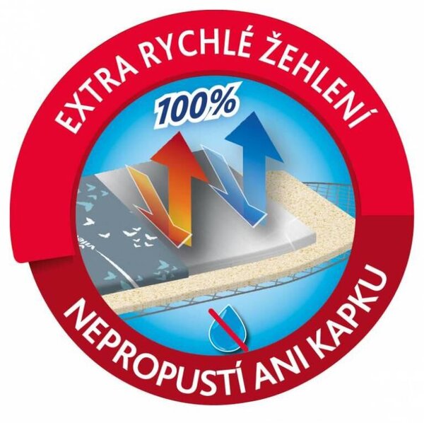 Vileda Total Reflect Plus žehlicí prkno 130x44cm VILEDA 168661