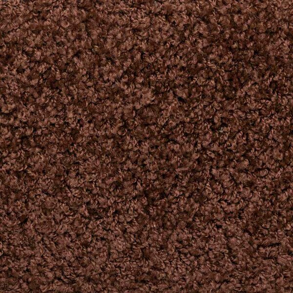 Schodové rohože 15 ks 65 x 21 x 4 cm hnědé s obdélníkovým okrajem 134578