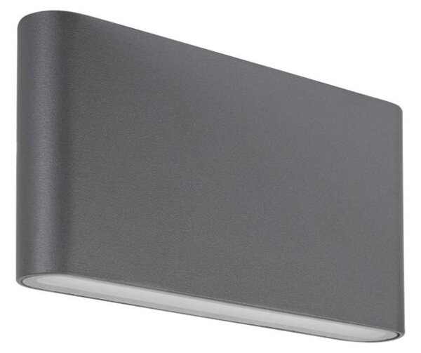 Rabalux 7952 Nesna exteriérové ​​nástěnné svítidlo zabudovaný LED 2x6W 2x264lm 3000K IP54 antracit