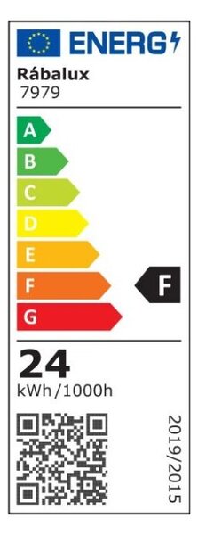 Rabalux 7979 Eric Stropní exteriérové ​​svítidlo LED 280mm 24W/2160lm 4000K IP64 bílá