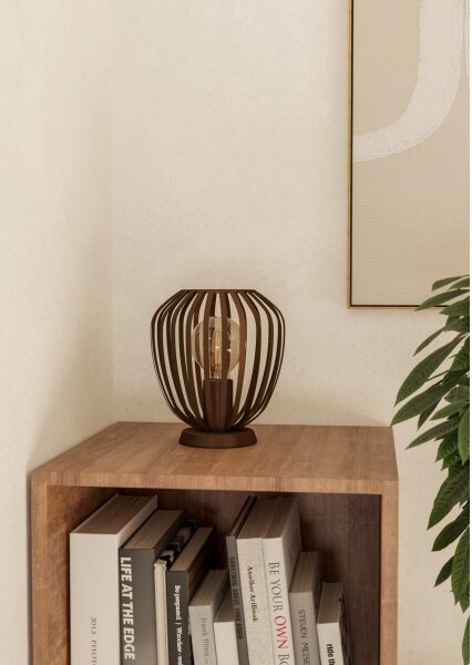 Eglo 901099 - Stolní lampa ESPINAL 1xE27/40W/230V bronzová