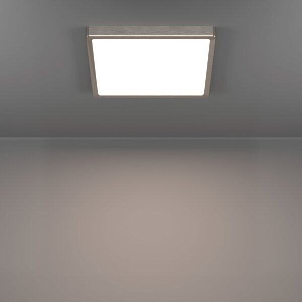 Eglo 901322 - LED Str. svítid. FUEVA LED/13W/230V 2700/4000/6500K 29x29 cm chrom