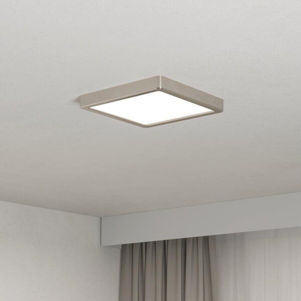Eglo 901321 -LED Str. svíti. FUEVA LED/10,5W/230V 2700/4000/6500K 22x22 cm chrom