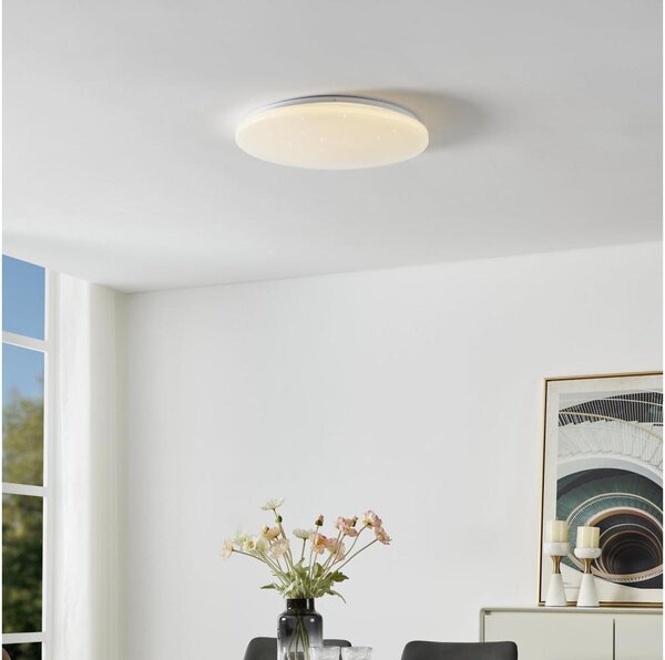 Eglo 902198-LED RGBW Stm. str. svítidlo FRANIA-Z LED/25W/230V pr.50cm