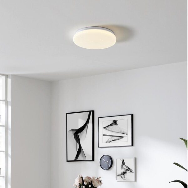 Eglo 902196-LED RGBW Stm. str. svítidlo FRANIA-Z LED/12W/230V pr.31cm