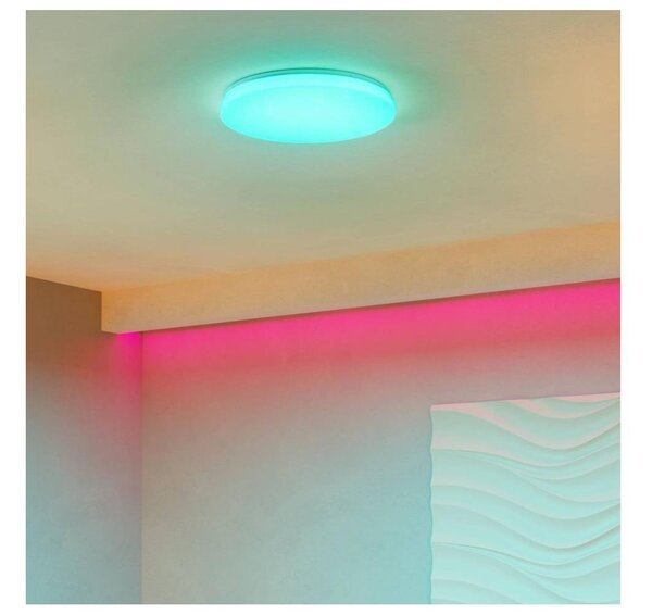 Eglo 902197-LED RGBW Stm. str. svítidlo FRANIA-Z LED/20W/230V pr.43cm