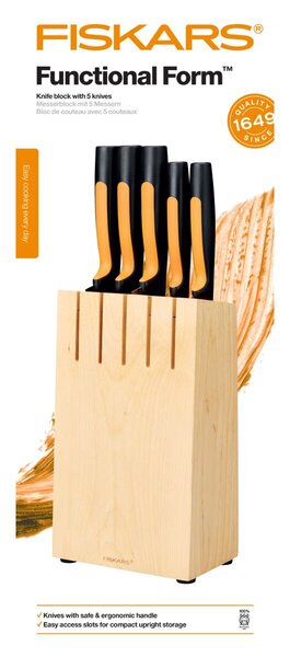 Functional Form Blok s pěti noži FISKARS 1062927