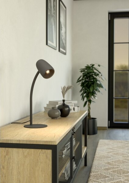 Eglo 901828 - Stolní lampa CARLO 1xE14/18W/230V černá